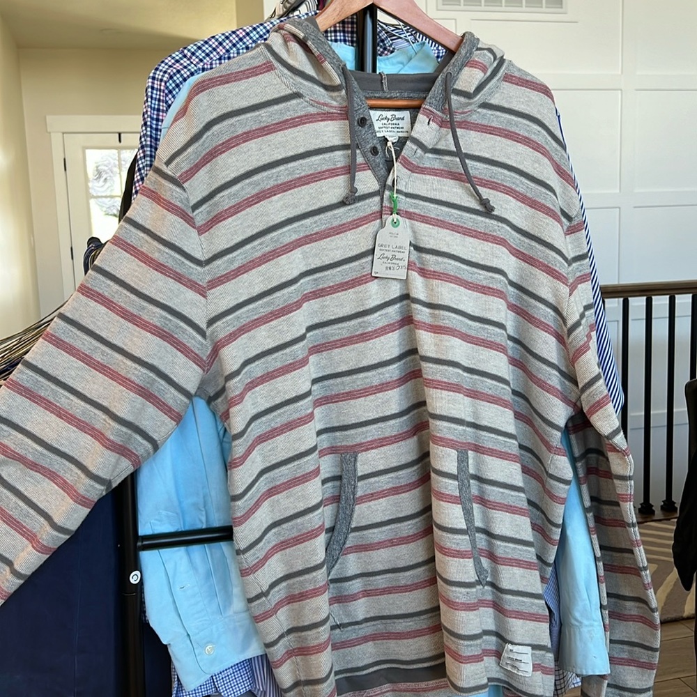 Lucky Brand Henley hoodie
